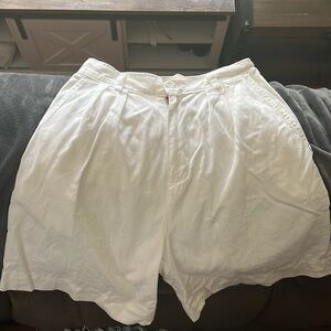 Vintage 90s Jordache white 100% cotton shorts size 7/8